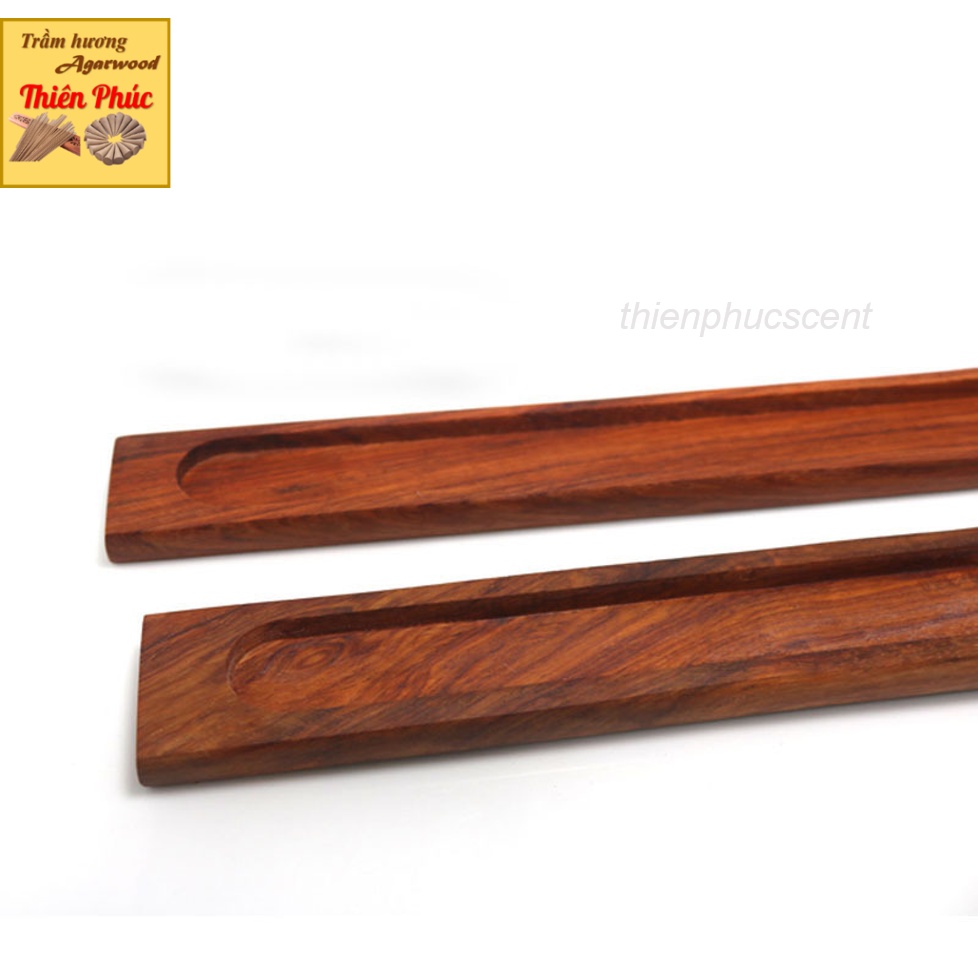 Đế gỗ đốt nhang trầm không tăm Đế Cắm Nhang Không Tăm Bằng Gỗ Hương Hoa Văn