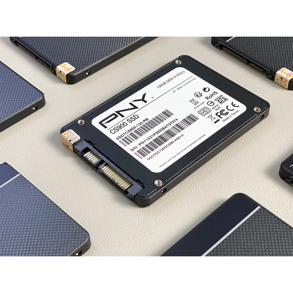 Ổ Cứng SSD SSD PNY CS900 120GB 2.5in / Read 515MB/s - Write 490MB/s