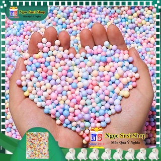 [MIX 6 MÀU CỰC ĐẸP] Hạt xốp Màu Trang Trí Hộp Quà Tặng BAO ĐẸP - BỊCH HẠT XỐP TRANG TRÍ