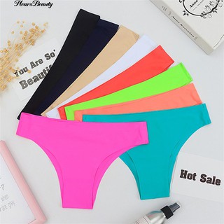Quần Lót Nữ Không Đường May Màu Trơn