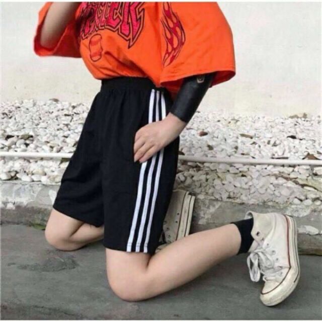 Quần 3 sọc Gấu 194 short thun thể thao vải co dãn ,mềm mịn - from slimfit | BigBuy360 - bigbuy360.vn