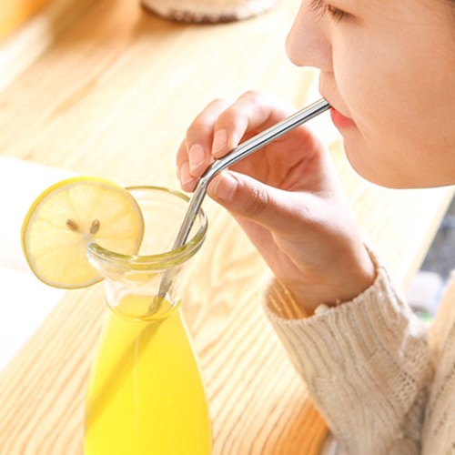 Bộ ống hút thép không gỉ 304 tiện dụng khi đi du lịch kèm phụ kiện