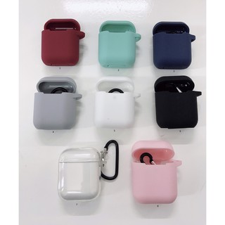 Ốp airpods - Basic các mầu và silicon trong suốt
