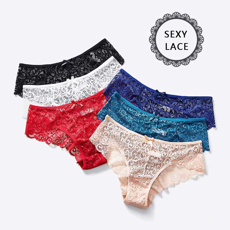 AOFEIQIKE Quần Lót Ren Thoáng Khí Siêu Mỏng Gợi Cảm Dành Cho Nữ