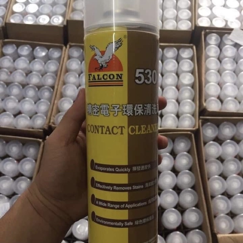 Nước tẩy keo, lau màn hình 530 Chai lớn 550ml (Chính hãng Falcon)