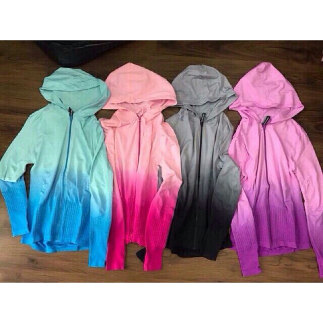 Áo khoác nữ tập Thể Thao, tập Gym, Tập Yoga cao cấp. Size S M L XL [Loang Màu] | BigBuy360 - bigbuy360.vn