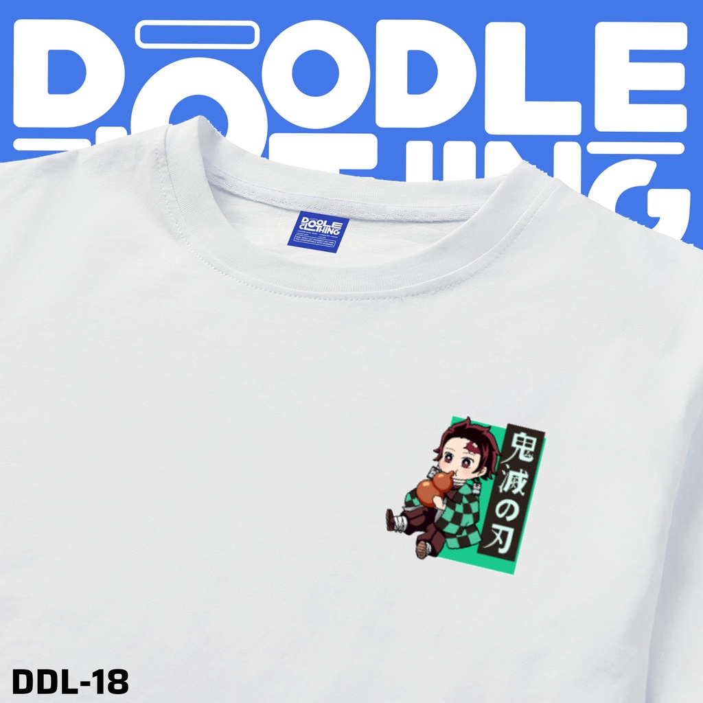 Áo thun nam nữ tay lỡ unisex form rộng logo hình nhân vật manga chibi dễ thương