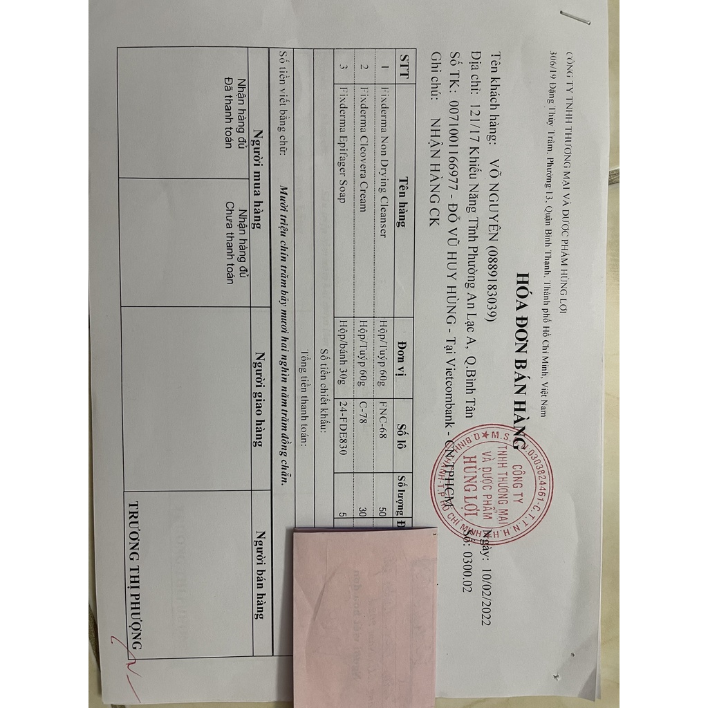 Kem Dưỡng Da Mặt Fixderma Cleovera Cream