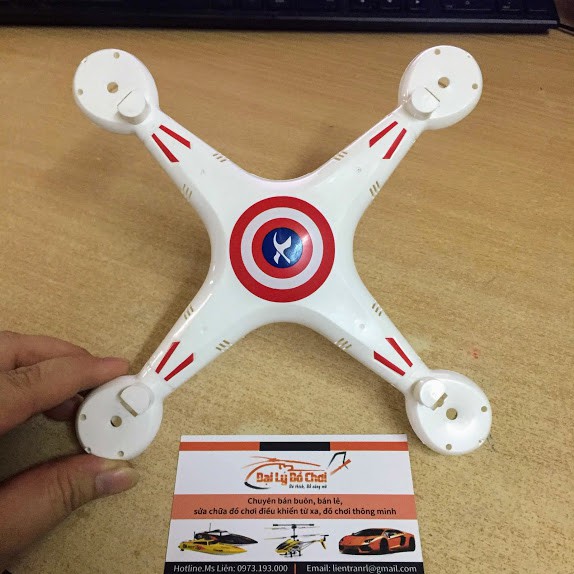 Bộ vỏ dành cho máy bay quadcopter cỡ trung 668-A3