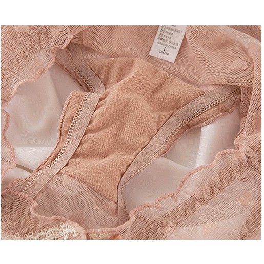 Quần chíp nữ ren gợi cảm sexy kháng khuẩn thông hơi phong cách YUMI JAPAN QL21