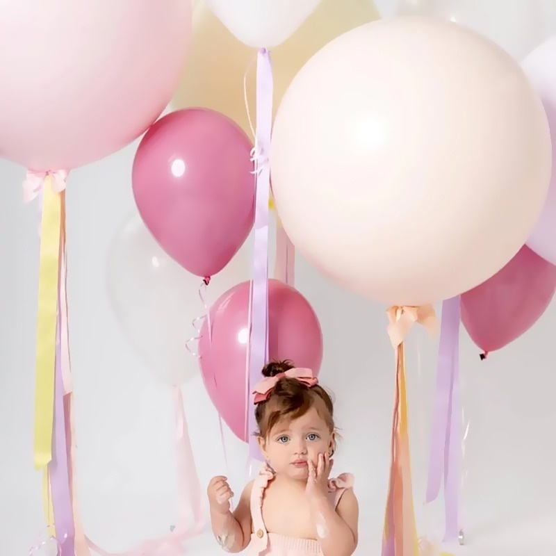 1 Bong Bóng Khí Heli Bằng Latex Kích Thước Lớn 36 Inch Dùng Trang Trí Tiệc Cưới / Sinh Nhật / Sự Kiện Ngoài