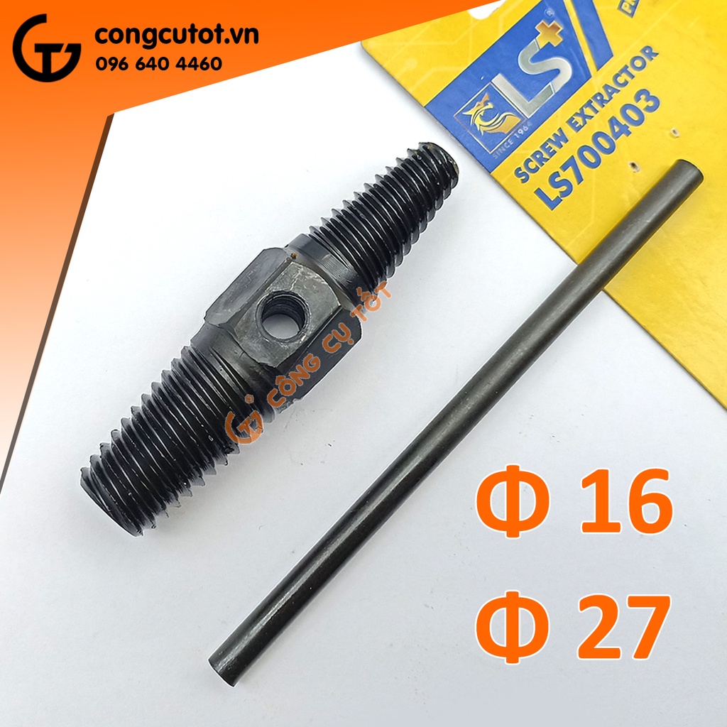 Bộ tháo ống nước gãy 2 đầu từ Φ16 đến Φ27 LS