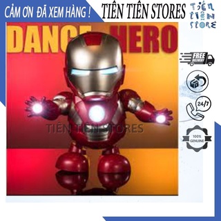 Đồ chơi robot người sắt iron man hero nhảy múa theo nhạc cực kỳ vui nhộn - đồ chơi mô hình iron man tiên tiên store 3