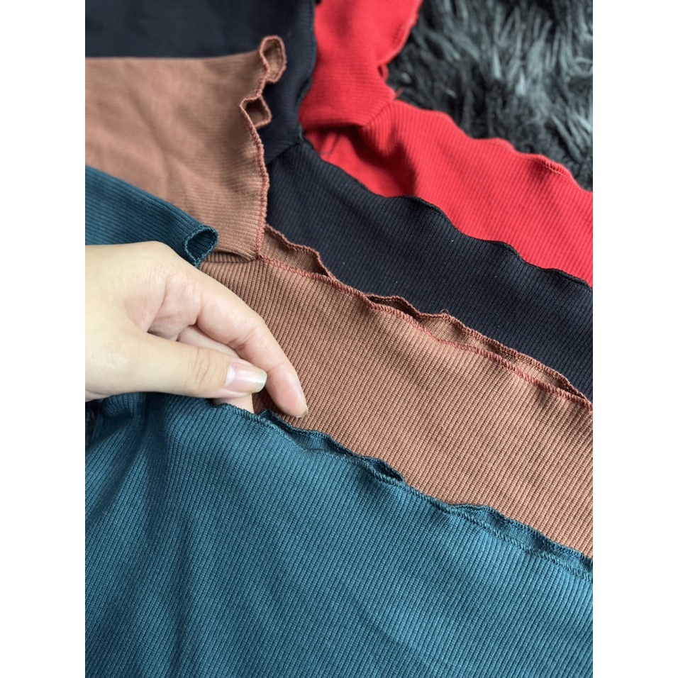 Áo thun trễ vai croptop Bigsize