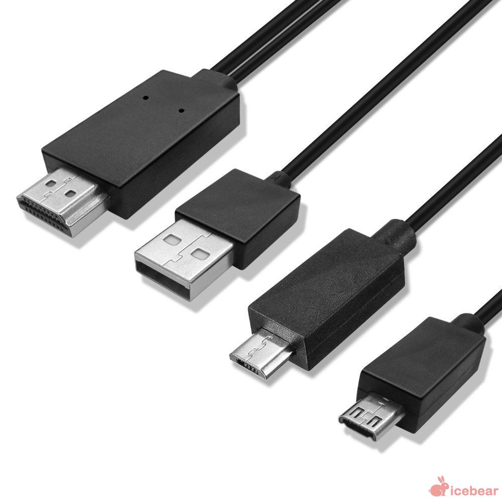 Dây Cáp Chuyển Đổi 5pin 11pin Mhl Micro Usb Sang Hdmi 1080p Hd Tv Android