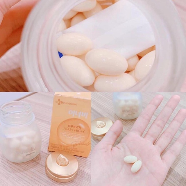 Viên uống cấp nước Innerb Aqua Rich/ Innerb Snow White (Snowwhite) Nhập khẩu chính ngạch