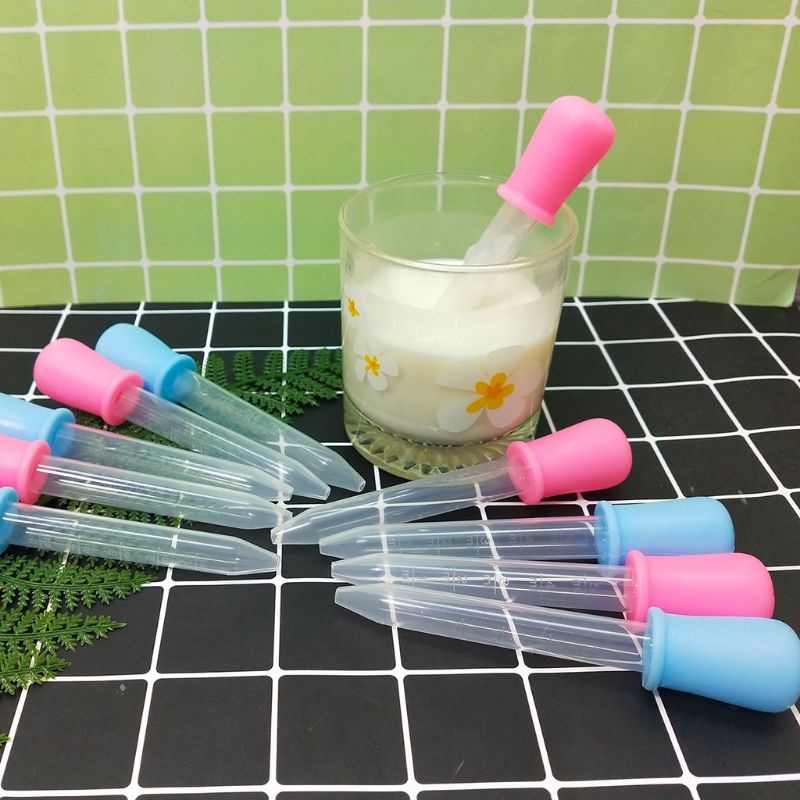 Ống Bón Sữa, Bón Thuốc 5ml Cho Bé Lười Ti Bình