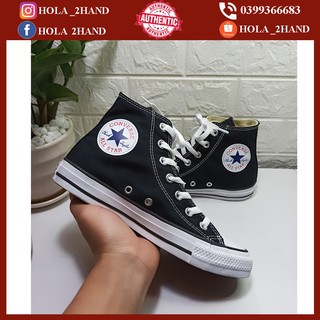 GIÀY CONNVERSE CLASSIC ĐEN CAO CỔ [ CHÍNH HÃNG ]