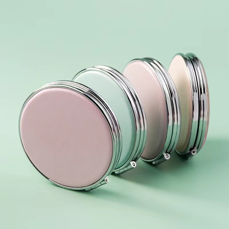 KMHO  Gương   mini   thiết   kế   vỏ   kim   tuyến   nước   lấp   lánh   chất   lượng   cao   gấp   Làm lành đi  Gương