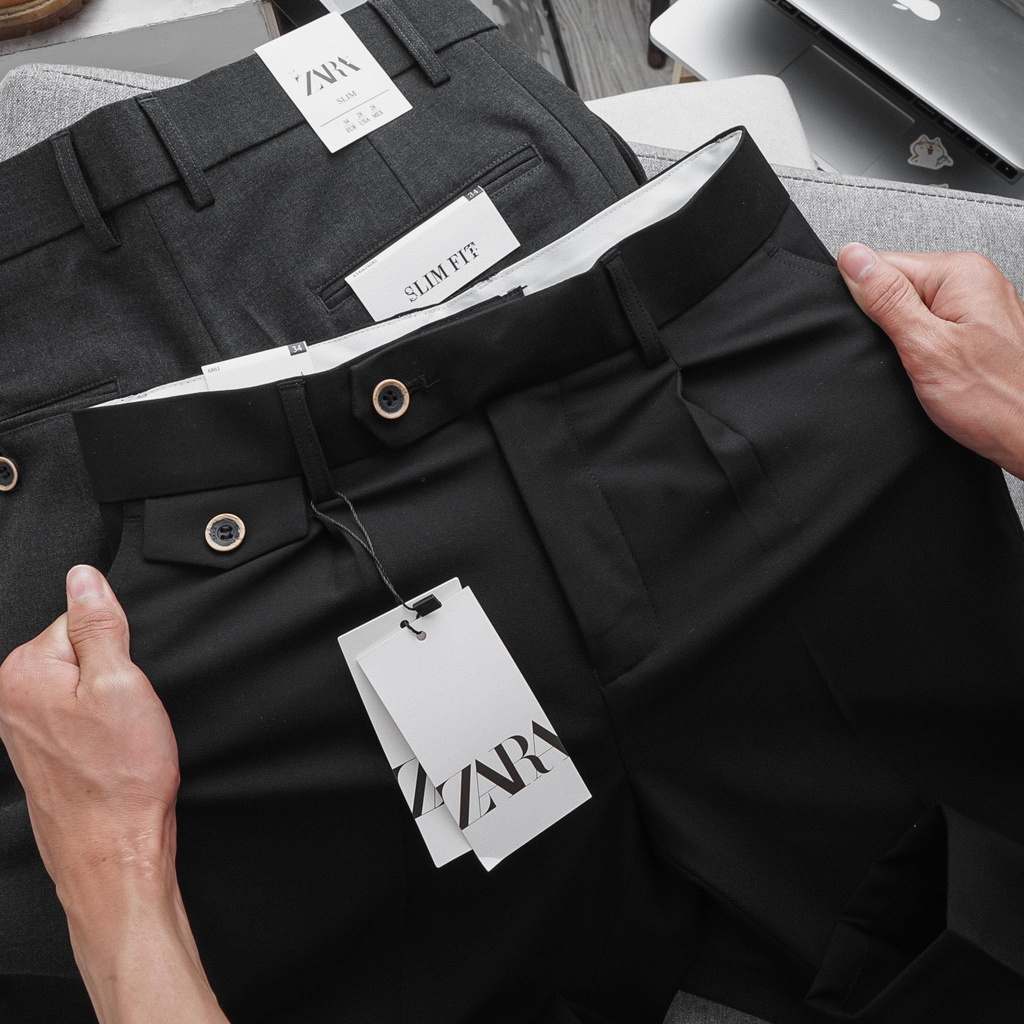 Quần Âu Nam Vải Tuypxi Form Slimfit Z.RA TROUSER PANT Lịch Lãm - BENTINO