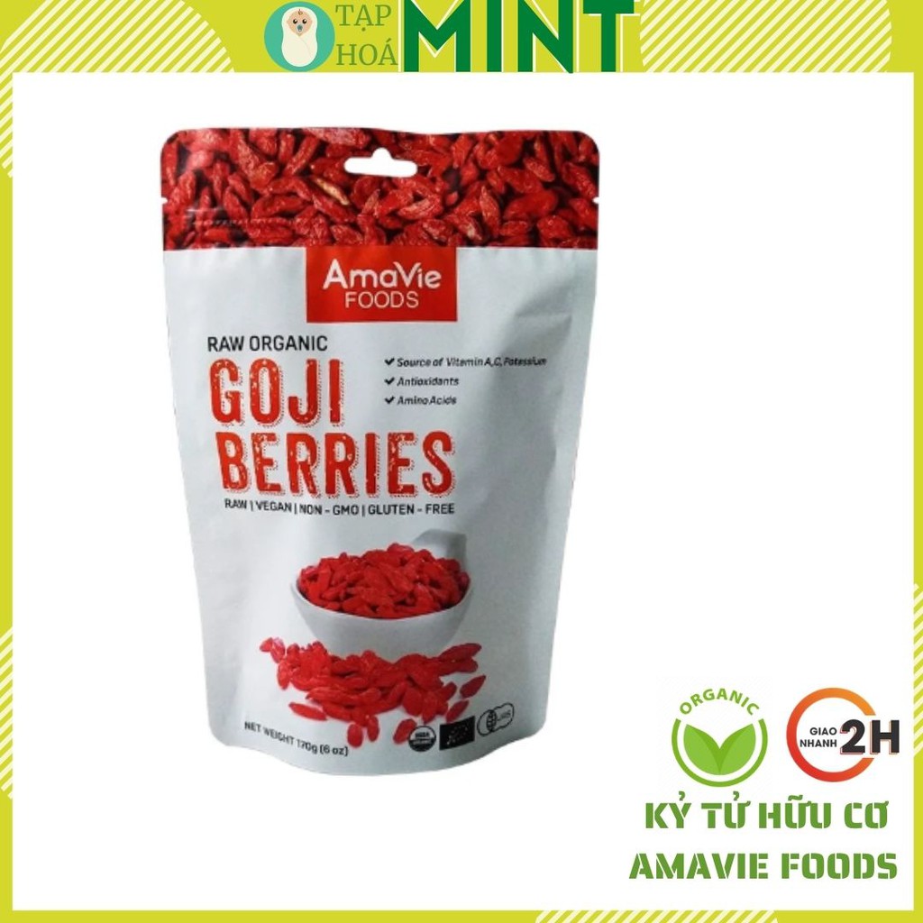 Kỷ tử hữu cơ Amavie foods - Tạp hóa mint