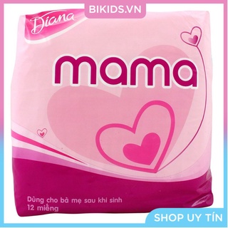 Băng vệ sinh cho mẹ sau sinh diana mama gói 12 miếng - ảnh sản phẩm 1