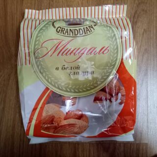 Kẹo socola hạnh nhân Nga gói 450g (Date T4/2020)