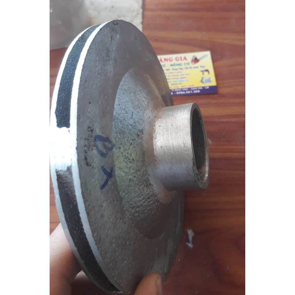 CÁNH QUẠT BƠM NƯỚC - CÁNH QUẠT MÁY BƠM  ĐỘNG CƠ XĂNG - CÁNH QUẠT BƠM NỔI 154MM