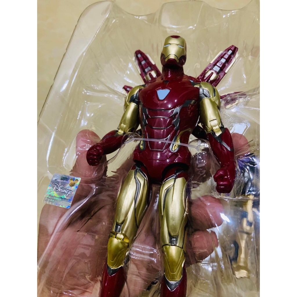 Mô hình đồ chơi Iron man mark 85 mk 85 Endgame Infinity war Hãng ZD Toy tỉ lệ 1/10 - Avenger
