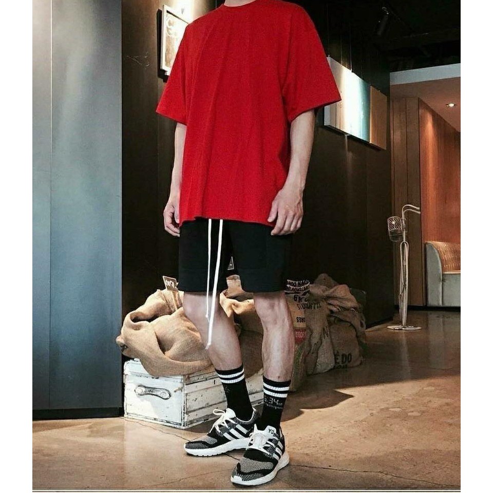 áo thun tay lỡ nam &amp; nữ FOME RỘNG chất thun xịn 4T07