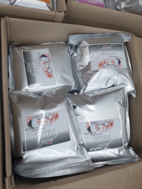 Bột Mặt Nạ Hàn Quốc Cao Cấp: Mặt Nạ Lạnh, Trà Xanh, Collagen, Vitamin - Thẩm Mỹ Huyền Trang NANOCEE