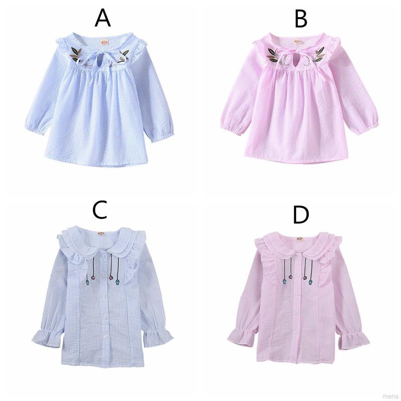 Áo thun ngắn tay phong cách Hàn Quốc dễ thương dành cho bé gái