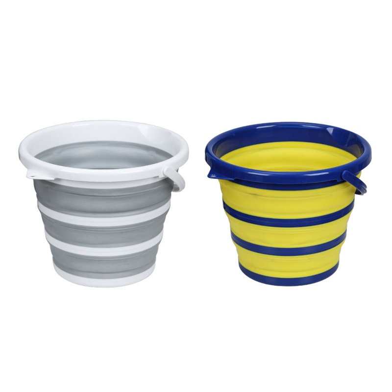 Xô Đựng Nước 10L Có Thể Gấp Gọn Tiết Kiệm Không Gian Tiện Dụng Cho Sân Vườn / Câu Cá / Cắm Trại