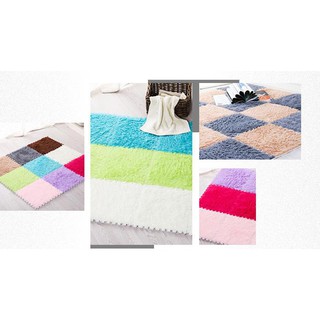Tấm Thảm Xốp Ghép EVA Mặt Lông 30x30x1cm