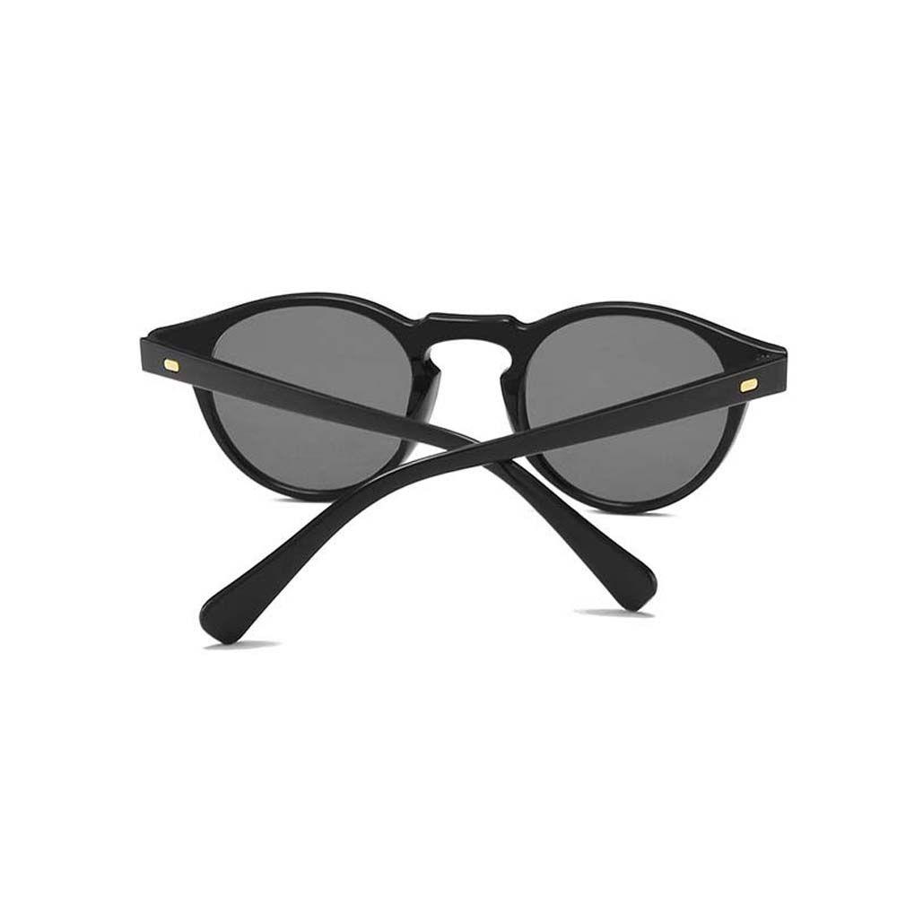 Jarred Kính Mát Tròn Gọng Kim Loại Chống Nắng Nhiều Màu Sắc Phong Cách Punk Vintage Hàn Quốc Sang Trọng Dành Cho Nam Nữ