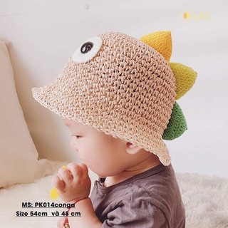 Nón cói khủng long siêu xinh cho bé 😍