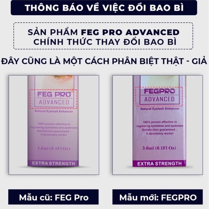 combo Dưỡng mi dài serum dưỡng mi f.ẹ.g( hàng chuẩn)