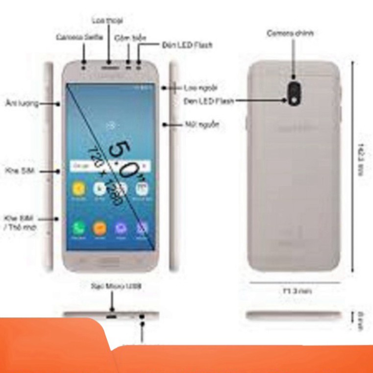 GIÁ HUY DIỆT '' RẺ HỦY DIỆT '' điện thoại Samsung Galaxy J3 Pro 2sim (3GB/32GB) Chính Hãng - chơi PUBG/LIÊN QUÂN đỉnh GI
