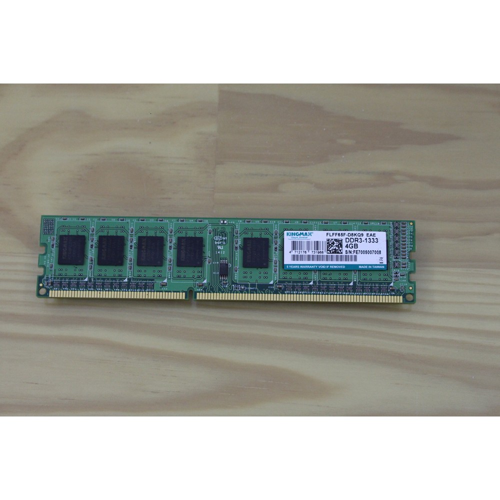 RAM KingMax 4GB DDR3 Bus 1333Mhz - KingMax 4GB DDR3 Bus 1333Mhz + TẶNG TÍP TẢN NHIỆT CHO CPU | BigBuy360 - bigbuy360.vn