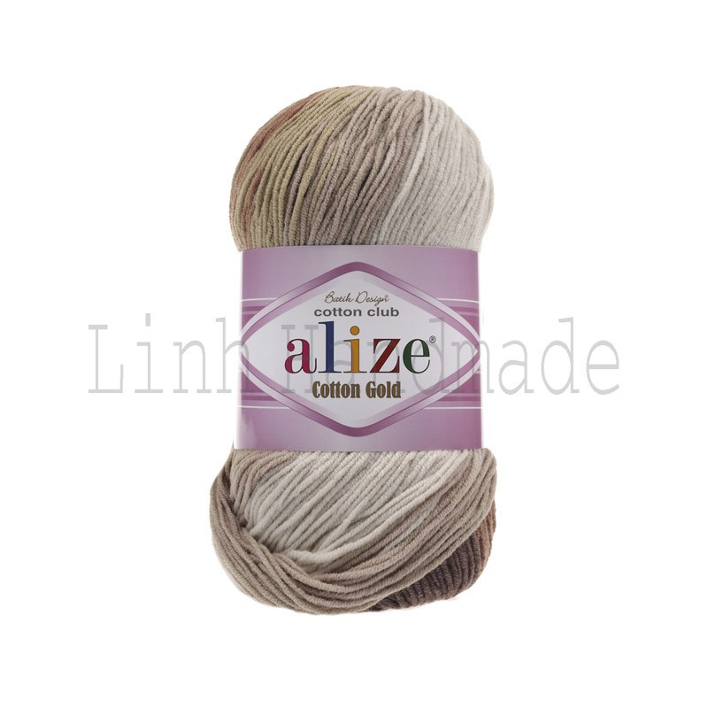 Cuộn Len Alize Cotton Gold Batik 3300