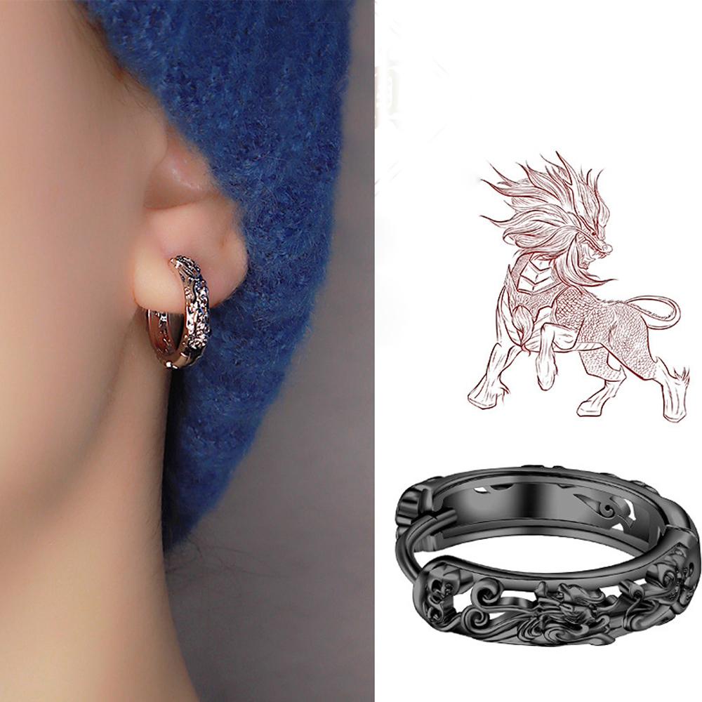 Bông Tai Hình Tròn Phong Cách Châu Âu Thanh Lịch Mới Cho Nữ