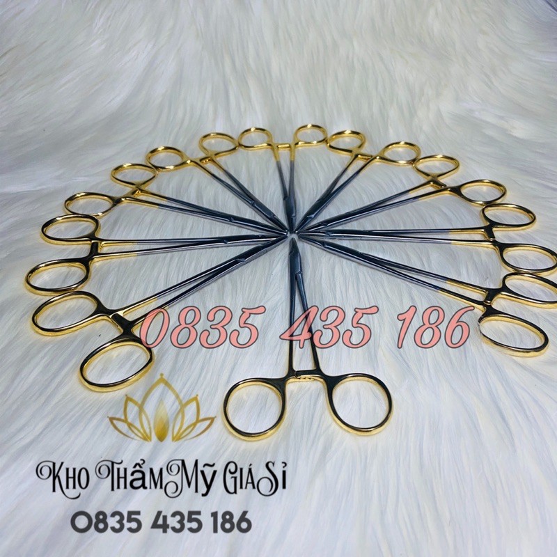 Kẹp kim cán vàng cao cấp