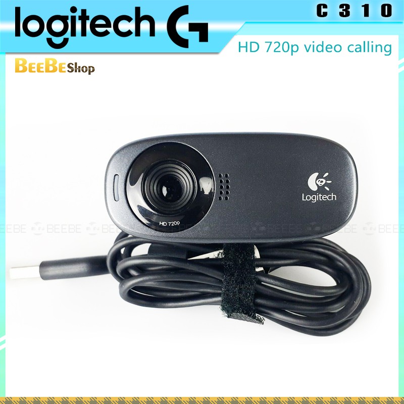 Logitech C310 - Webcam Gọi Video Trực Tuyến, Chất Lượng HD 720p | BigBuy360 - bigbuy360.vn