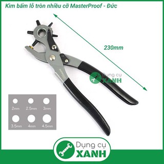 Kìm bấm lỗ tròn nhiều cỡ MasterProof - Đức