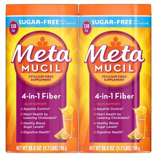 Fiber powder Meta mucil sugar free (1.7lb) tăng chất xơ