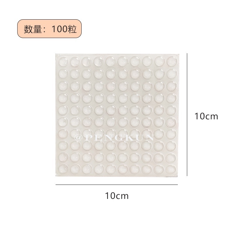 Miếng Dán silicone Trong Suốt Chống Va Chạm Thông Dụng Cho Cửa Tủ Lạnh