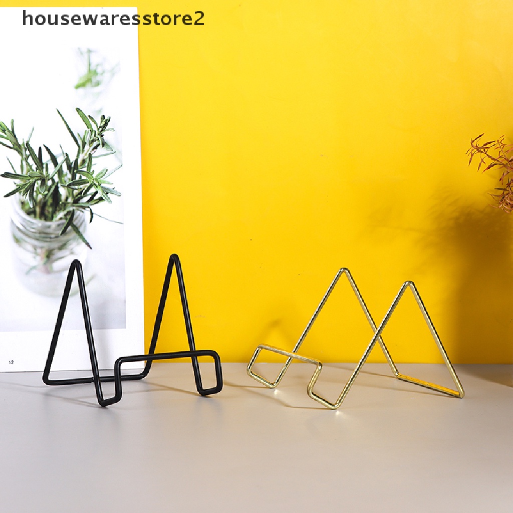 [housewaresstore2] Giá Đỡ Trưng Bày Đĩa CD LP Vinyl EP Màu Vàng Đen Để Bàn Trưng Bày