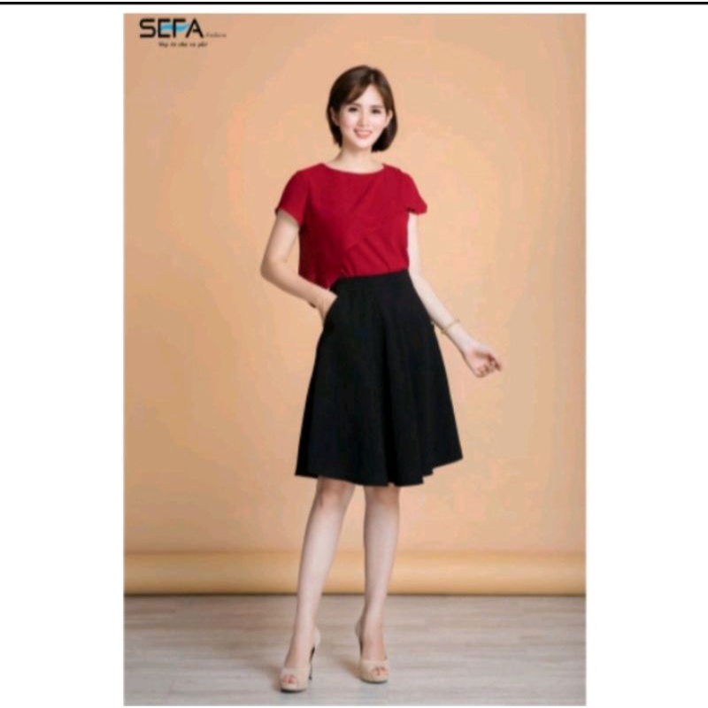 Thanh lý chân váy đen SEFA size M