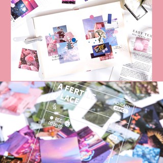 Túi 45 miếng sticker màu sắc rực rỡ