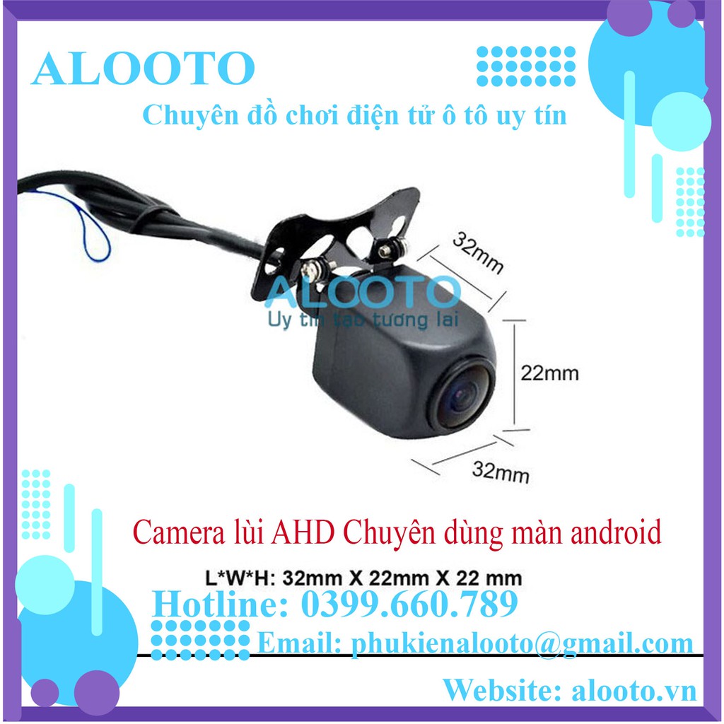 Camera lùi AHD chuyên dụng cho màn Android